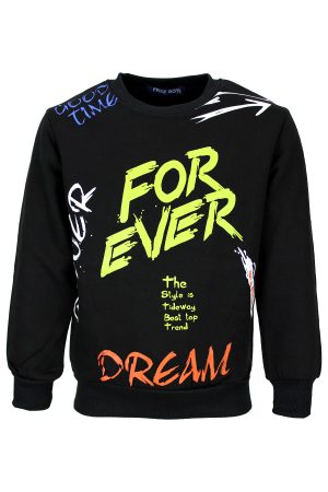 Sweater Forever zwart