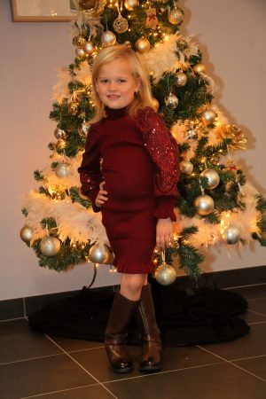Jurkje twinkle rood