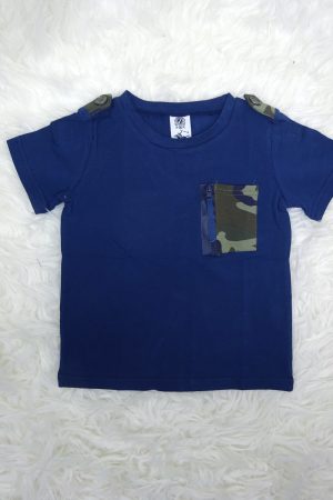 Setje Camo blauw