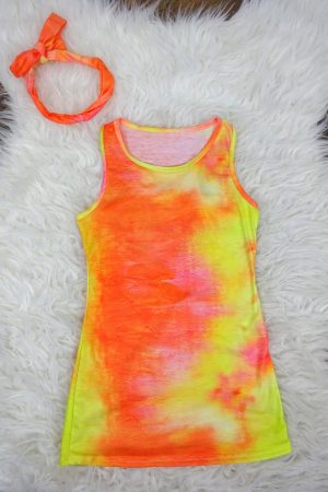 Jurkje Splash Oranje