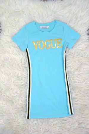 Jurkje Vogue Blauw