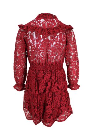 Jurkje style kant rood