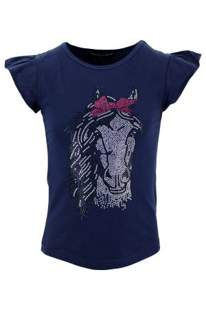 Shirtje Diamondhorse blauw