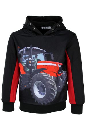 Hoodie Tractor zwart