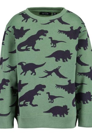 Sweater BlueSeven Dino groen