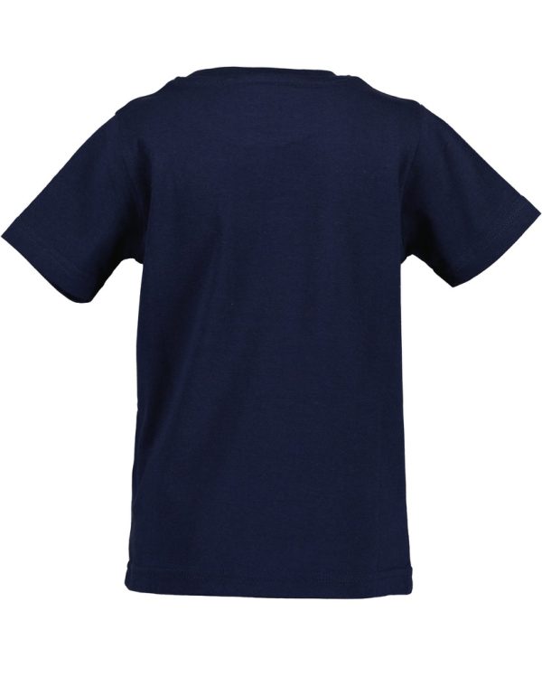 Blueseven t-shirt dino blauw