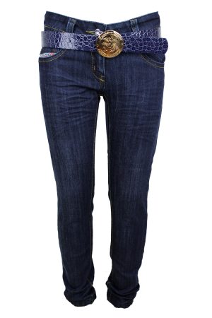 Broekje jeans donkerblauw purple