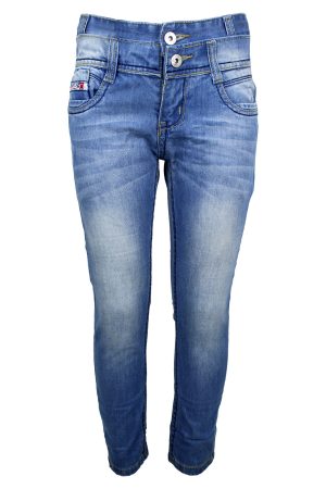 Broekje jeans lichtblauw