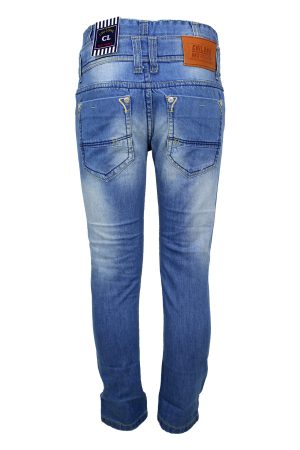 Broekje jeans lichtblauw