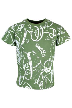 Shirtje Awesome groen