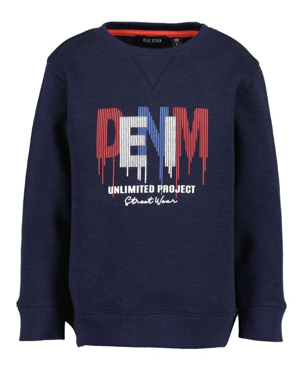 Sweater BlueSeven Denim blauw