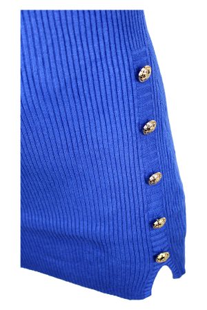 Jurkje sweaterdress blauw