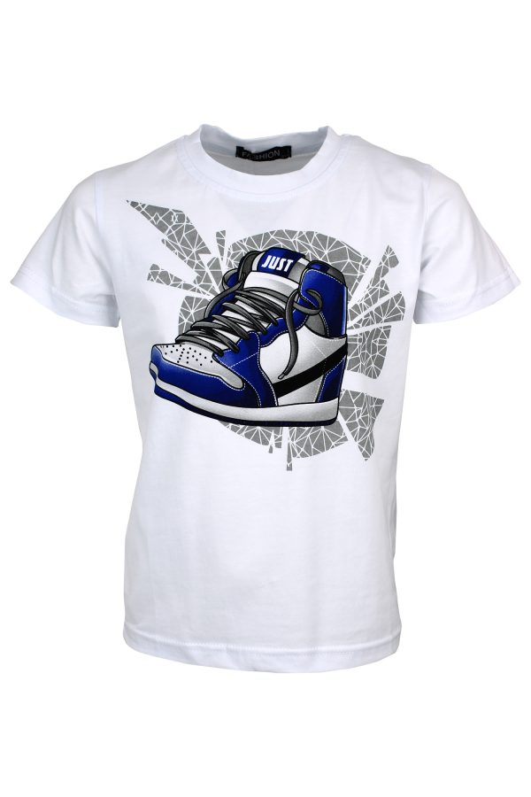 Shirt just blauw