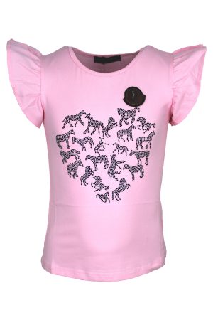 Shirtje ponylove roze