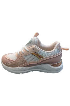 Sneakers power roze