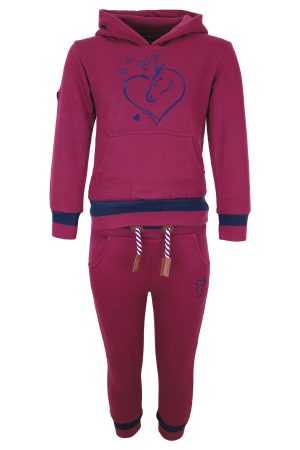 Huispak Horselove bordeaux rood