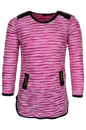 Jurkje Sweaterdress roze