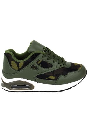 Sneakers Binky camo groen