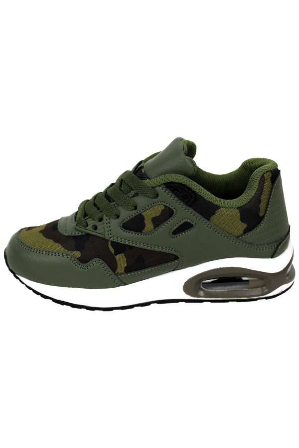Sneakers Binky camo groen