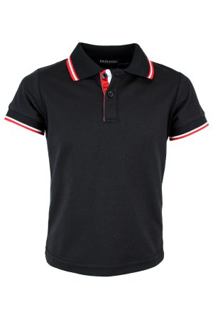 Poloshirt zwart