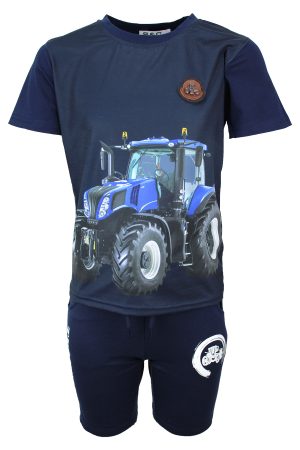 Kledingset Tractor blauw