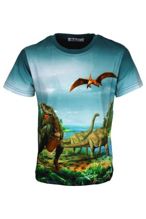 Shirtje Dino groen