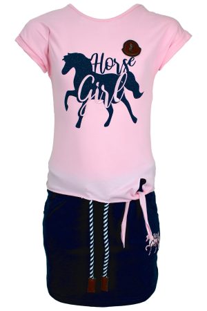 Setje Horsegirl roze
