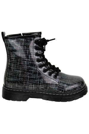 Boots blacksilver