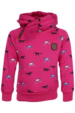 Hoodie toppaard roze