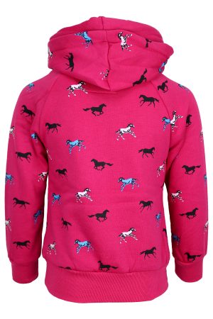 Hoodie toppaard roze