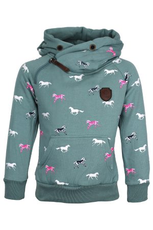 Hoodie toppaard groen