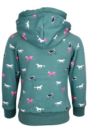 Hoodie toppaard groen