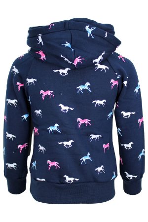 Hoodie toppaard blauw