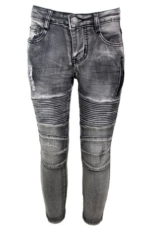 Broekje jeans denim grijs
