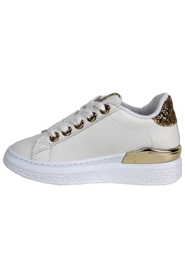 Sneakers cool gold