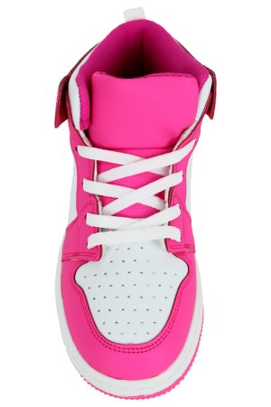 Sneakers Chiquita wit roze