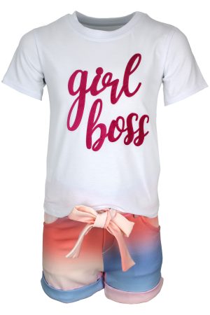 Setje Girl boss roze