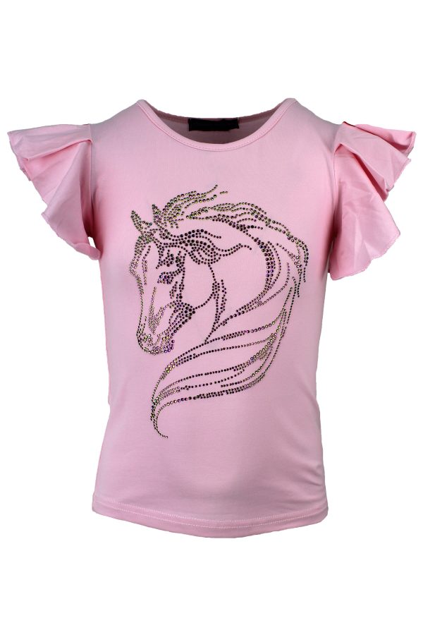 shirtje prachtpony roze