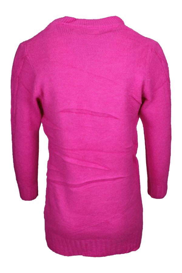 Jurkje Sweaterdress Curcy roze