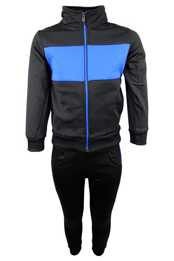 Set Trainingspak Coolstripe blauw